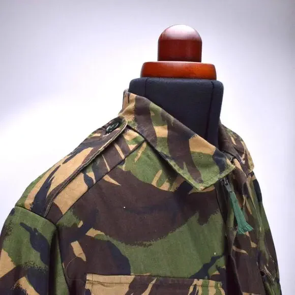 British Army Camo Military Woodland DPM Smock Jacket 170/96 M Short Temperate - Picture 11 of 14